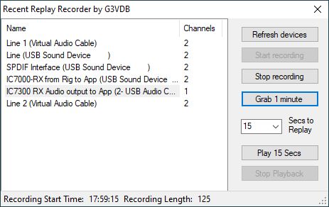 Opening Recorder Screen